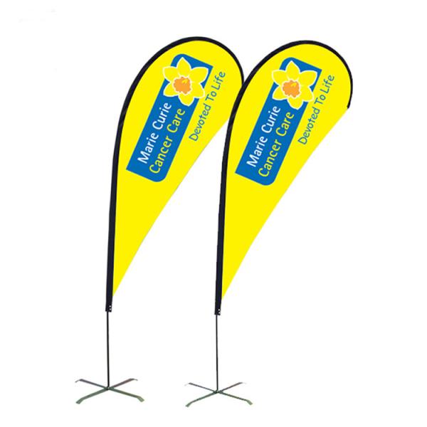 Custom Design Marketing Flags And Banners , Promotional Flags For Business
