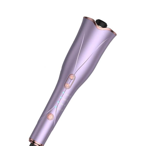 Purple  FCC Certification 280mm Hair Curling Iron For Thick Hair