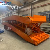 Rampe de chargement mobile de 10 tonnes de capacité Conception durable avec une surface antidérapante