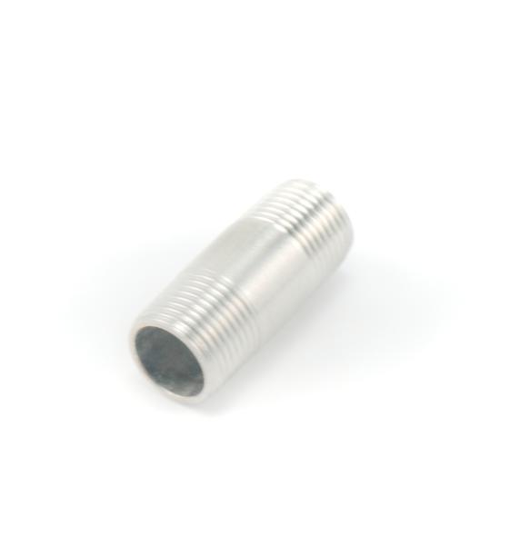 Wrought Stainless Steel Pipe Nipples , Stainless Steel Tube Fittings Smooth Surface