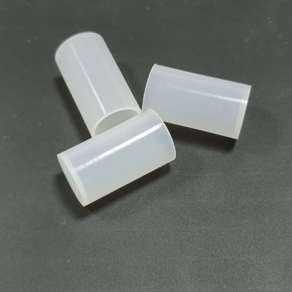 Customizable Size and Color As Requested High Temperature Threaded Screw Protection Round Shape Silicone Cap Rubber Case