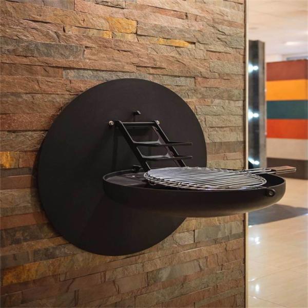 Burning Wood Corten Steel Outdoor Barbecue Bbq Grills Heavy Duty