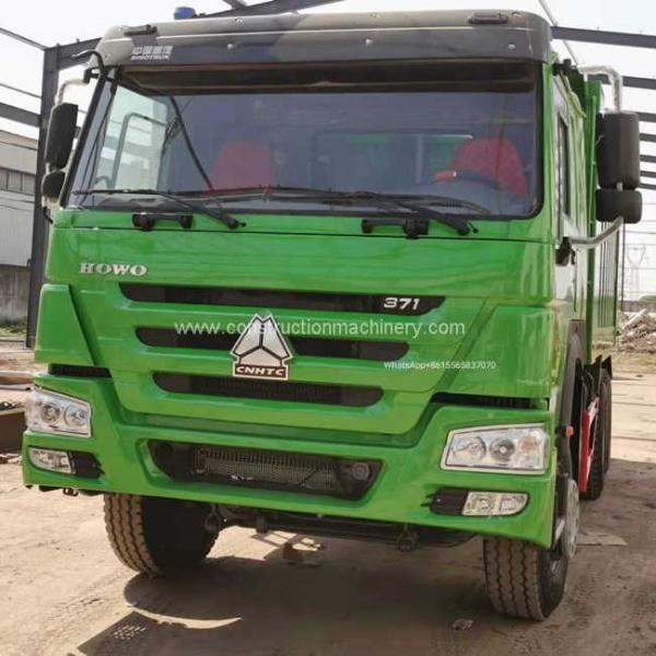 Используемый зеленый вес доставки 371hp евро 2 самосвала SINOTRUK Howo 30-40 тонн