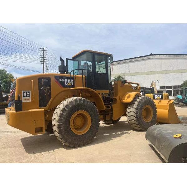 Moving Type Wheel Japan Used Caterpillar 966H Wheel Loader and Denison Hydraulic Pump