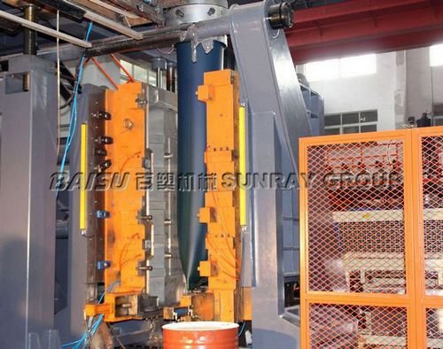 Road Fence Plastic Blow Moulding Machine / Making Water Filled Barrier