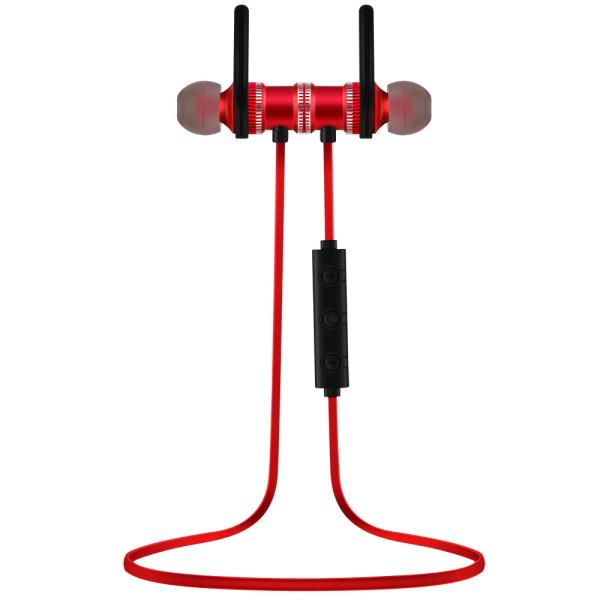V4.2 Wireless Stereo Earphone Magnetic Dual Earbuds Controller Cable In Ear Sport Headset