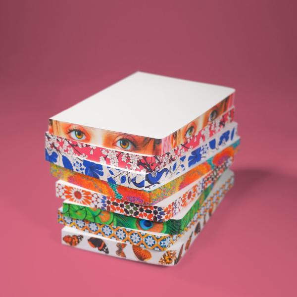 HXEP400 Digital Book Edge Printing Machine 650W Book Block Making Machine с 2680*1300*1830 мм печатью цвета 4 цвета печатью