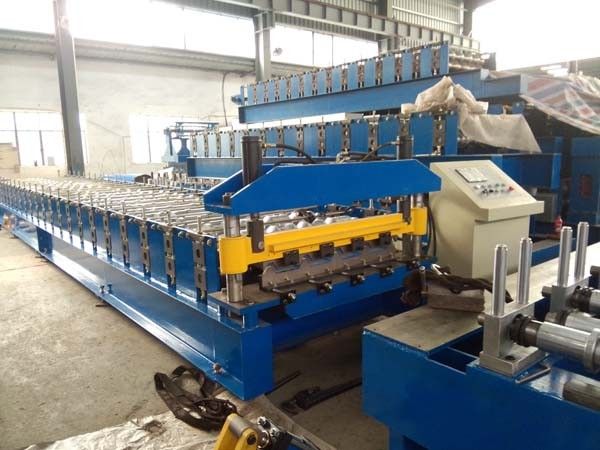 Individual IBR Roof Panel Roll Forming Machine 0.3-0.7mm Thickness
