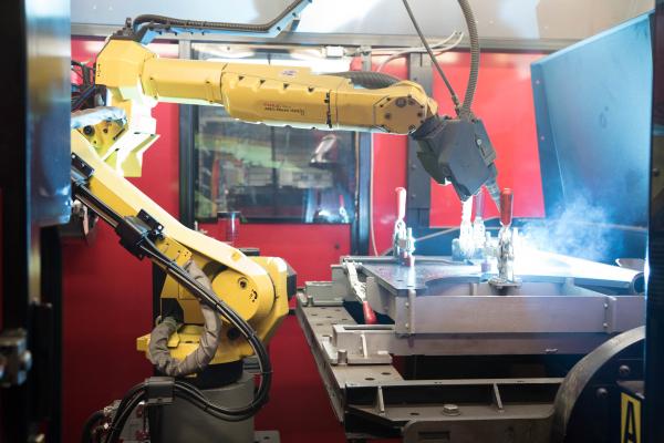 Laser Welding Robots Machines With Robot Arm System 1400x1400x1500mm