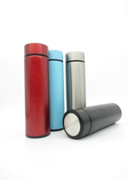 Thermal Soft Stainless Steel Vacuum Flask Mugs Cups Removable Filter Light Weight