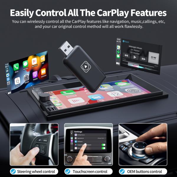 Carplay Adapter Universal Car USB CarPaly Dongle For Benz Audi Honda Mazda