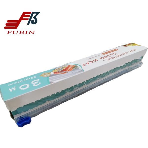 Biodegradable Compostable Wrap Cling Film 30cm*30m For Preserved Fruit
