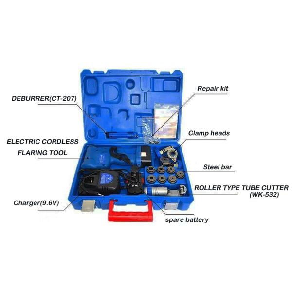 Cone Refrigeration Hand Tools Durable Electric Cordless Flaring Tool