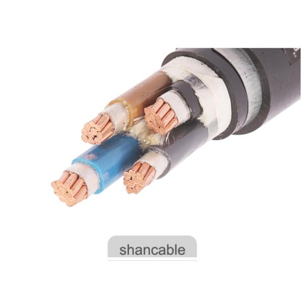 4 Core Armoured Power Cable / Industrial Armoured Cable Wiring XLPE