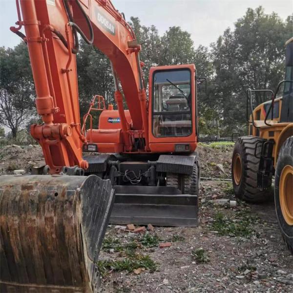 DOOSAN150W DH150W DH150W-7 Wheel Excavator / Used DOOSAN DH 150 150W-7 KOREA Engine