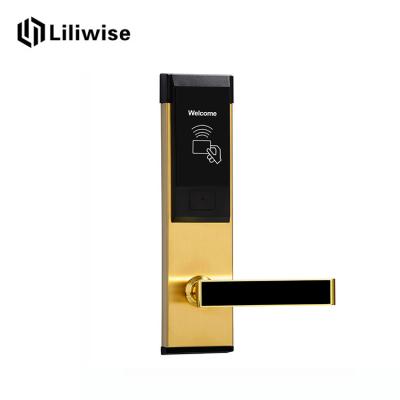 Hotel Room Door Locks Smart Metal Structure RFID Card Super Security