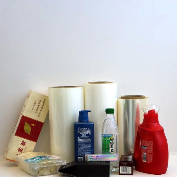 Transparent BOPP Film Roll Naked Wrap For Tobacco Packing