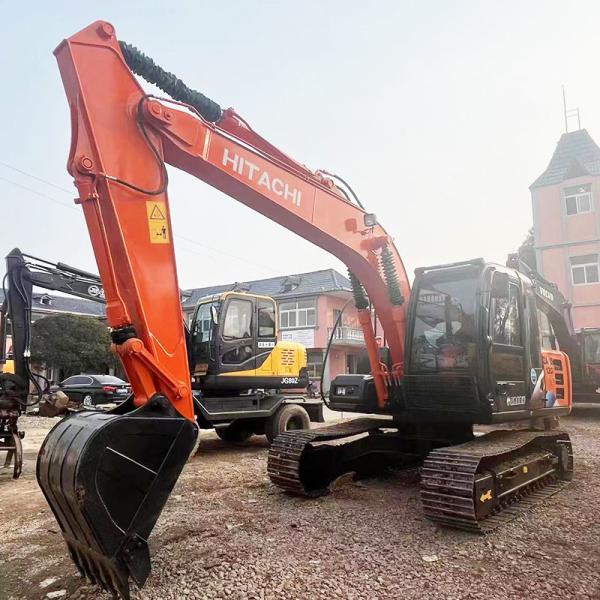 Mini Used Hitachi ZX120 Excavator 12 Ton ISUZU Engine 0.52m3 Bucket Capacity