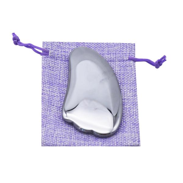 Facial Lymphatic Drainage Terahertz Gua Sha Massage Tool Smooth and Portable for Men Women