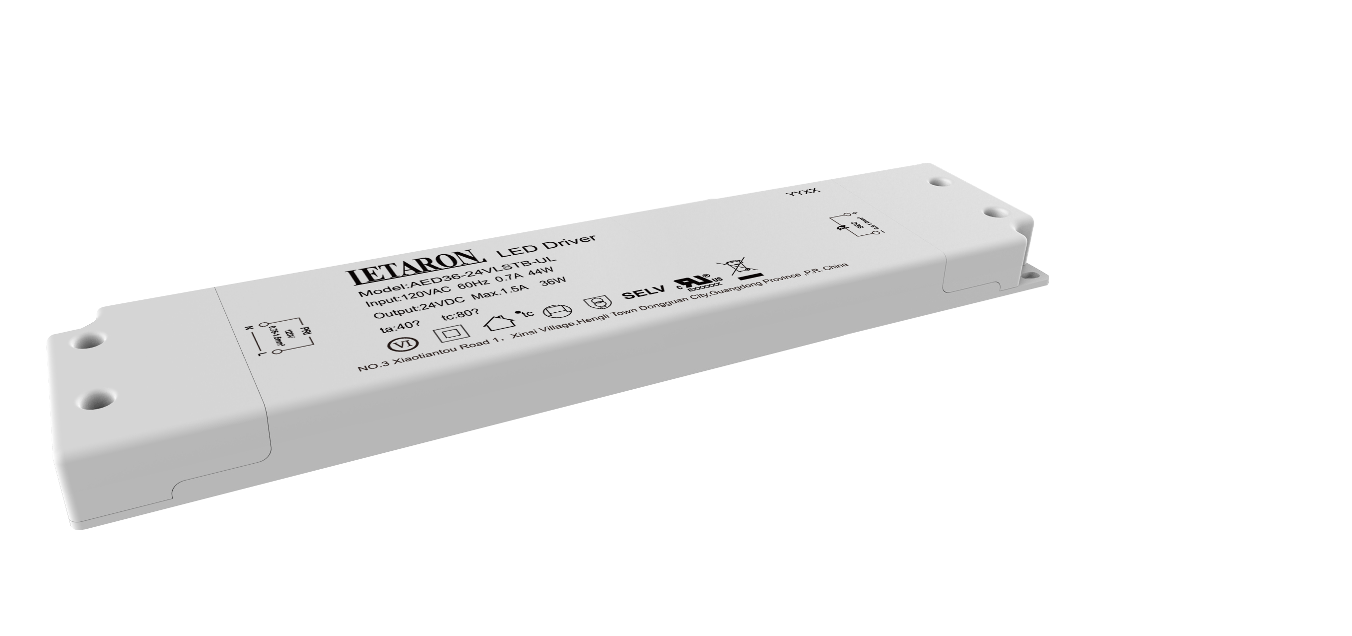 Mirror Lighting 36W 24v Letaron LED Driver Led Transformer