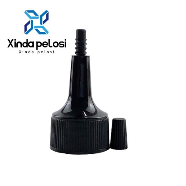 de alta qualidade custom Long Nozzle Spout Cap Plástico Twist Cap Top Twisted Cap para venda