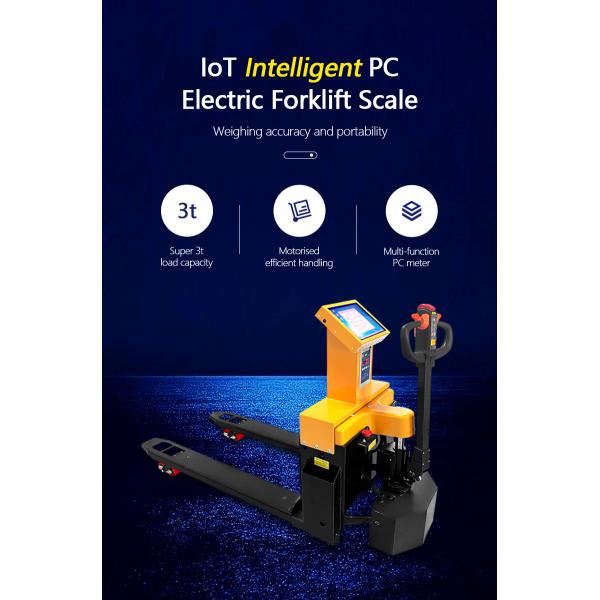 3000KG Weighing Printing Scales SOHE Electric Intelligent Windows System Touch Screen