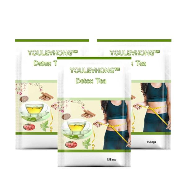 YOULEVHONG Certificado Não OGM Detox chá de ervas para limpeza