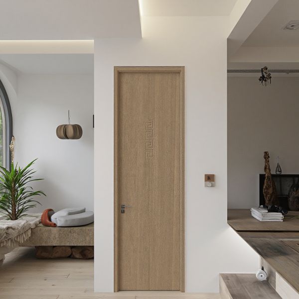 Bedroom Solid Wood Modern Interior Doors Visible Invisible Hinge Option