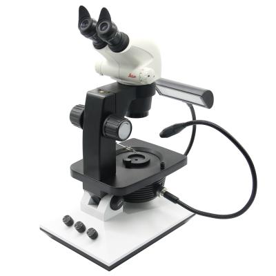 Joia Leica S6E Gem Microscope binocular com ampliação 10X-64X