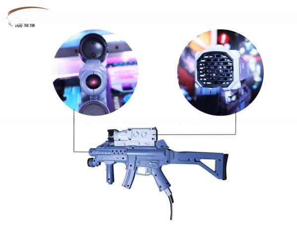 Fun Center Arcade Machine Shooting Games Two Players With 3D Stereo Sound