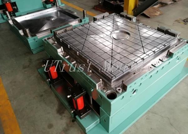 Molde de compresión para plato de ducha SMC 850T 500000 disparos