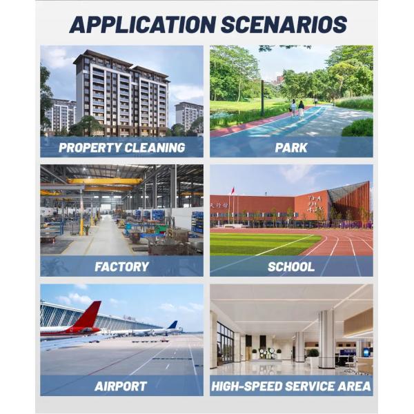 Промывальник на полу Механический электрический промышленный пылесос с щеткой