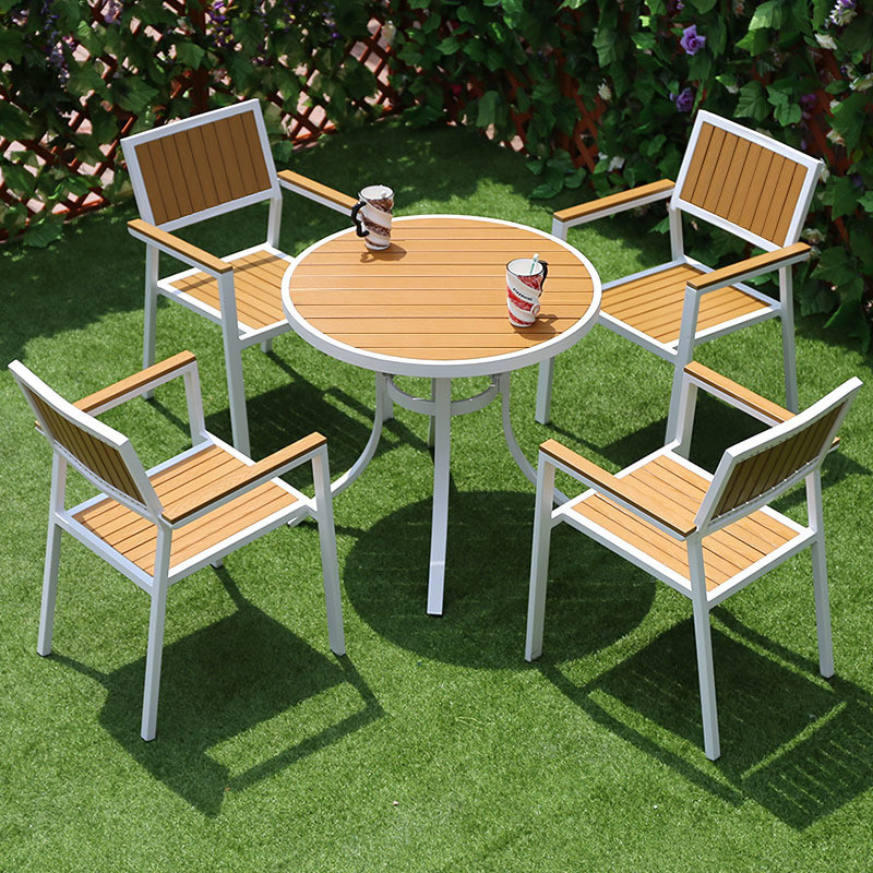 Outdoor Pool Table Sets with Modern Design Style and Corrosion-resistant Metal Sheet