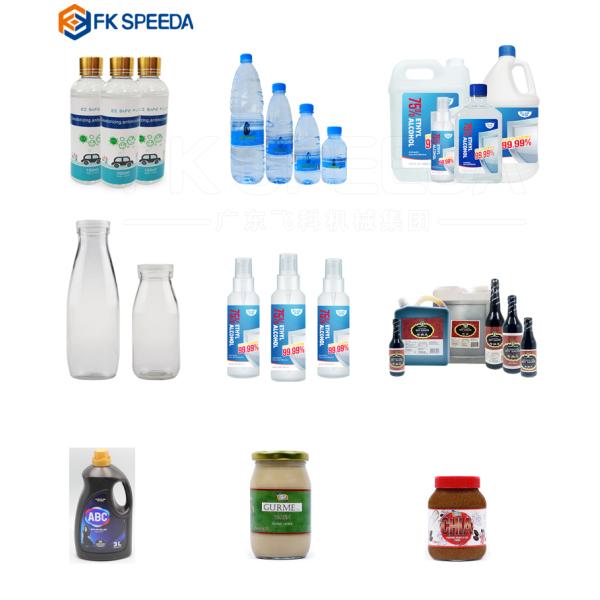 Скоростная бутылочная машина для заполнения воды для автоматической бутылочной воды и машины для закрытия