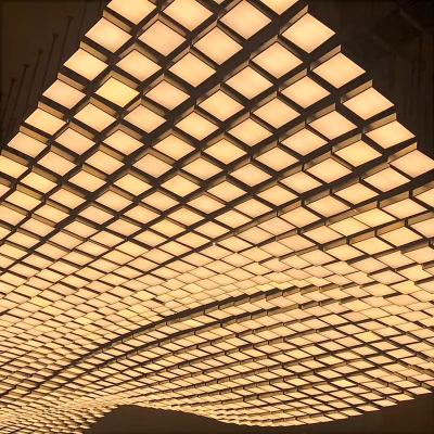 Modern LED Crystal Wave Large Foyer Chandelier Light Custom OEM ODM