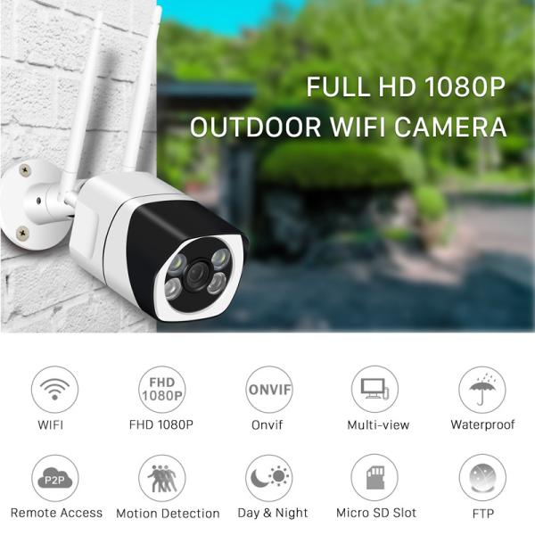 Камера автоматическое отслеживая 2.4G WiFi IP камер слежения PTZ Tuya умная беспроводная