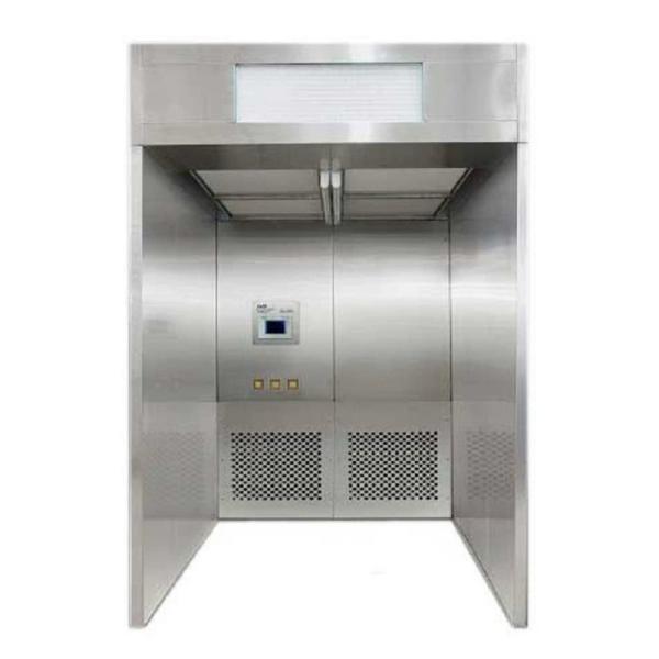 80KG Weighing Booth HEPA Filter  99.99% 0.3um Stainless Steel Negative Pressure Room For Cleanroom