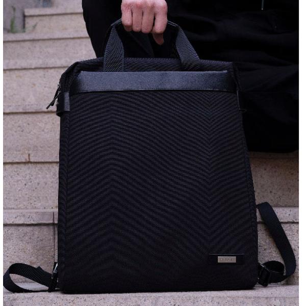 Customized RPET Recycled Laptop Backpacks Bag Eco Friendly Anti Theft