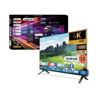 Téléviseur intelligent Ultra HD sans cadre 32 40 50 55 65 pouces Android 4K HDR