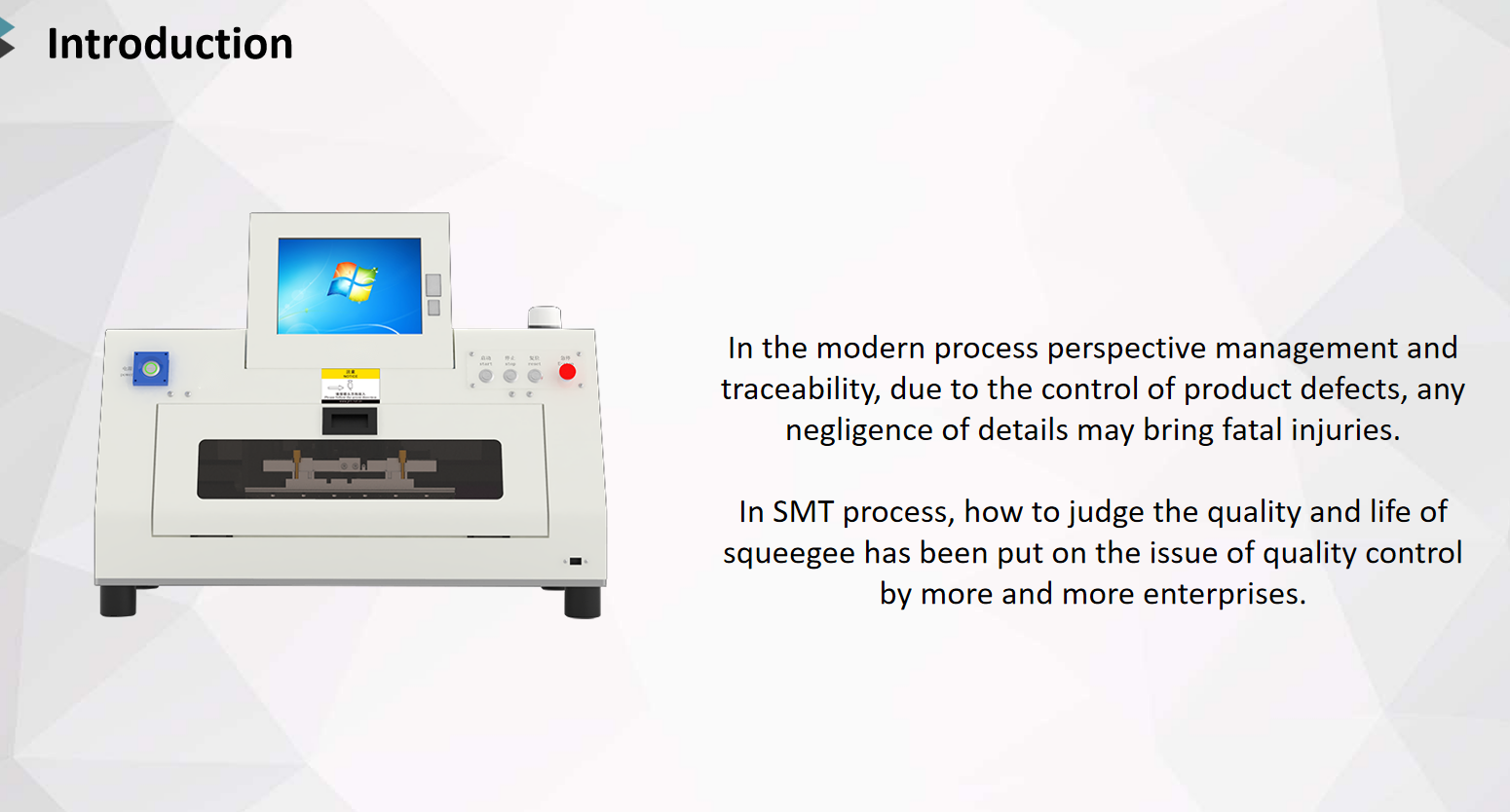 Full Vision Automatic Squeegee Inspection Machine SV600 for DEK, MPM, Fuji, EKRA squeegee
