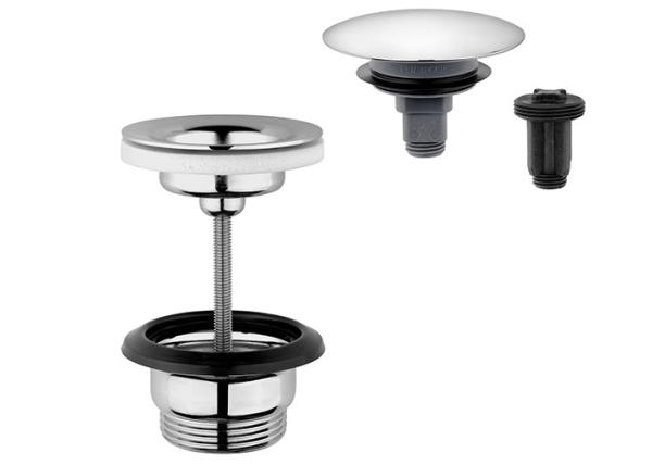 steel 304 brush pop up stainless 316 satin basin water waste clip and open for sink