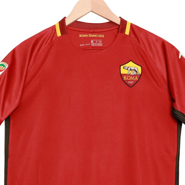 Roma 2017-2018 Season No. 10 Retirement Commemorative Home Jersey Group Customization Exclusive