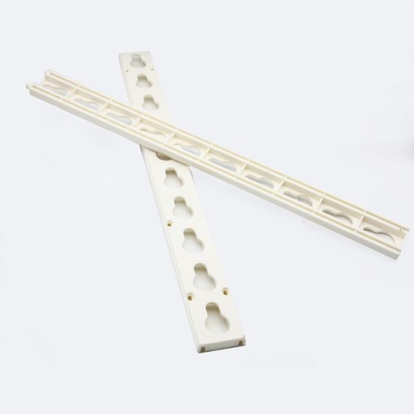 Horse Racing essential White Color Plastic Horse Jump Cups , Horse Plastic Show Jump Cups