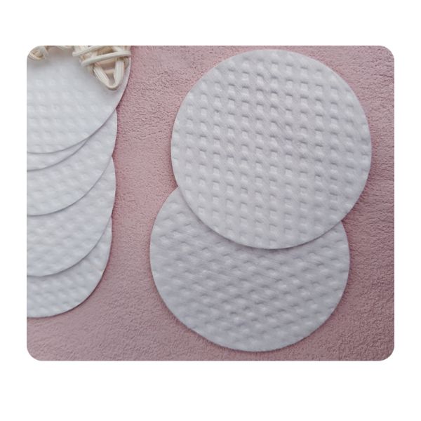 OEM Cosmetic Cotton Round Pads Facial Cotton Pads Facial Pure Makeup Cotton Pad Embossing for Face Makeup and Clean