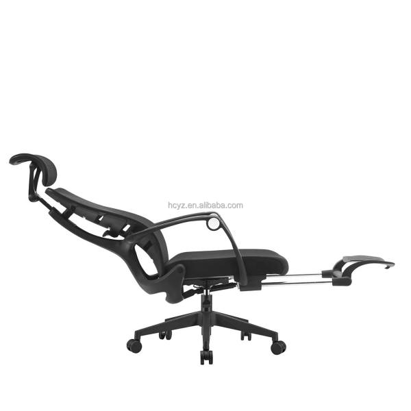 Foshan Black Fabric Office Staff Chair Mesh Executive Ergonomic Lifting Chair General