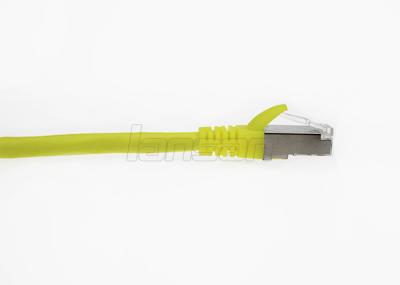 Cabo ethernet Calibre de diâmetro de fios do revestimento 24 do cabo de remendo LSZH dos trabalhos em rede Cat5e do computador
