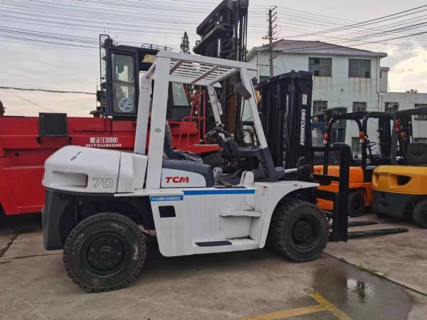 TCM 7 TON FD70 Forklift from Japan with 4000 kg Weight and 1150mm Fork Length