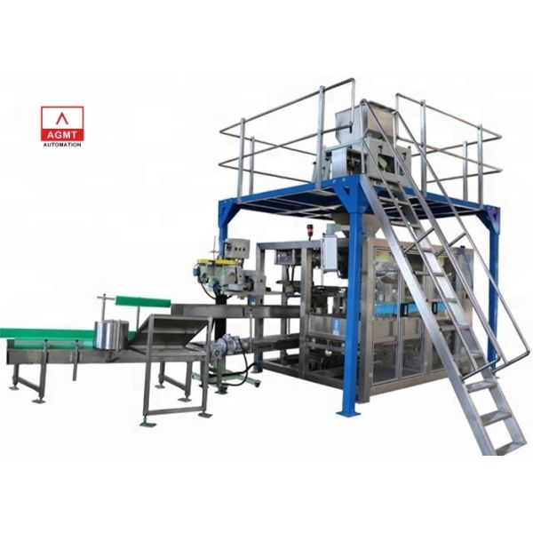 Automatic Heavy Bag Packing Machine with 10-50kg Weighing Range and 6-10 bags/min Speed for Grain Industry