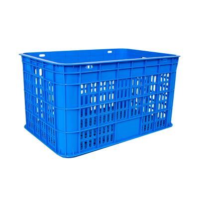 Caixa de armazenamento móvel de estilo malha para armazenamento e transporte de frutas 540x360x300mm