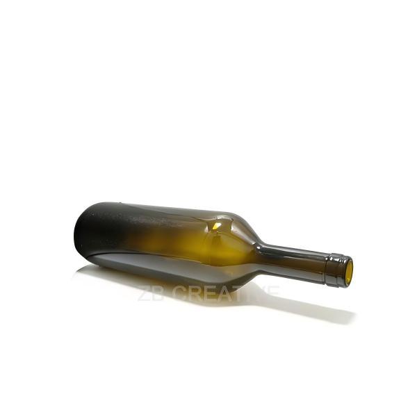 1000ml Classic Bordeaux Empty Wine Glass Bottle Cork Top For Sharing Wine 680g 1835K